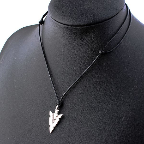 vintage native arrow head tribal arrow pendant necklace leather rope chain necklaces everyday jewelry gifts adjustable, Silver
vintage native arrow head tribal arrow pendant necklace leather rope chain necklaces everyday jewelry gifts adjustable, Silver