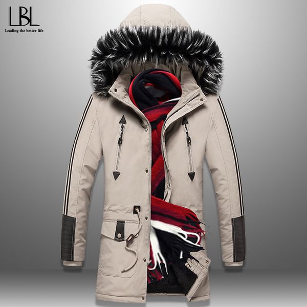 2020 new arrival winter men's jacket parka winter long thick warm coat hooded jacket fur collar windproof thicken coat overcoats, Black
2020 new arrival winter men's jacket parka winter long thick warm coat hooded jacket fur collar windproof thicken coat overcoats, Black