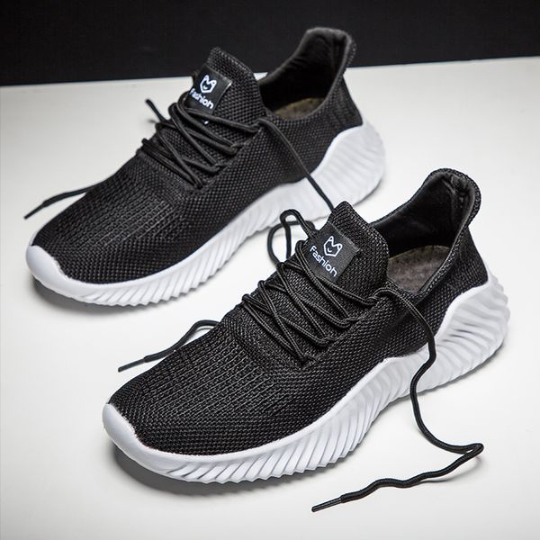jackshibo men casual shoes summer breathable walking shoes for men male lightweight sneakers running men's footwear, Black
jackshibo men casual shoes summer breathable walking shoes for men male lightweight sneakers running men's footwear, Black
