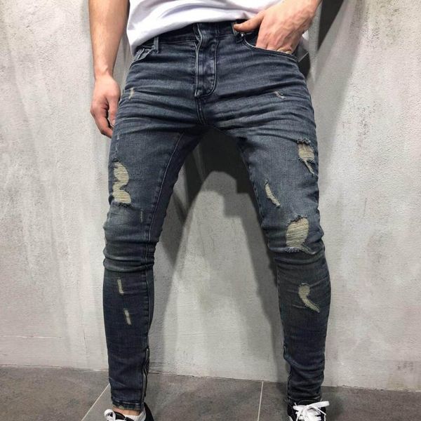skinny jeans men clothes 2020 autumn denim cotton straight ripped hole trousers distressed jeans pants denim male, Blue
skinny jeans men clothes 2020 autumn denim cotton straight ripped hole trousers distressed jeans pants denim male, Blue