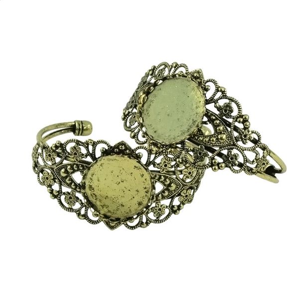 2pcs blank cabochon bangle diy bracelet setting disc base 16/20/25mm findings, Golden;silver
2pcs blank cabochon bangle diy bracelet setting disc base 16/20/25mm findings, Golden;silver