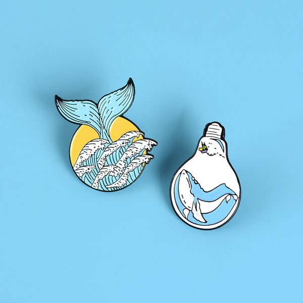 pins, brooches whales and waves summer blue ocean spindrift bulb brooch men women clothing backpack bag accessories jewelry, Gray
pins, brooches whales and waves summer blue ocean spindrift bulb brooch men women clothing backpack bag accessories jewelry, Gray