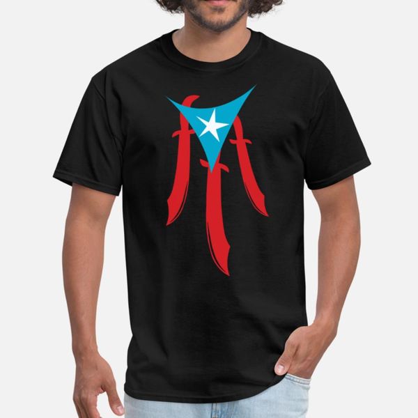 puertorico machete t shirt men customize tee shirt round neck kawaii crazy comfortable spring kawaii shirt