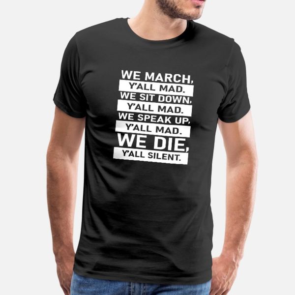 мы март y'all mad black lives matter тенниска мужчина печать майка s-xxxl мужской подарок новой мода лето outfit рубашки
мы март y'all mad black lives matter тенниска мужчина печать майка s-xxxl мужской подарок новой мода лето outfit рубашки