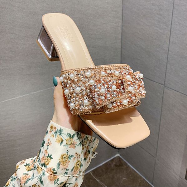 summer women slippers 2020 women sandals with bow open toe thick heel ladies slippers pearl flat outdoor beach shoe, Black
summer women slippers 2020 women sandals with bow open toe thick heel ladies slippers pearl flat outdoor beach shoe, Black