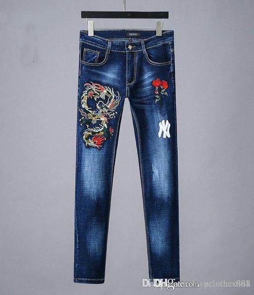 2020 мужские мужские джинсы тощий сша размер 29 ~ 40 slim fit мотоцикл байкер denim для мужчин мода байкер jeansdesigner брюки, Blue
2020 мужские мужские джинсы тощий сша размер 29 ~ 40 slim fit мотоцикл байкер denim для мужчин мода байкер jeansdesigner брюки, Blue