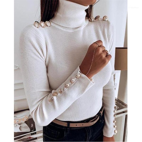 natural color long sleeve sweaters women designer clothes women sweater fahion turtle neck button applique sweaters casual, White;black
natural color long sleeve sweaters women designer clothes women sweater fahion turtle neck button applique sweaters casual, White;black