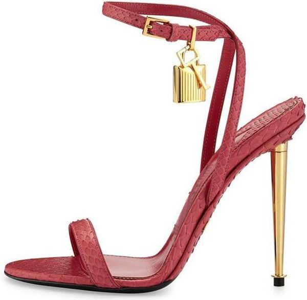 padlock high heel sandal summer open toe thin heels leather shoes woman super high ankle strap gladiator sandal, Black
padlock high heel sandal summer open toe thin heels leather shoes woman super high ankle strap gladiator sandal, Black