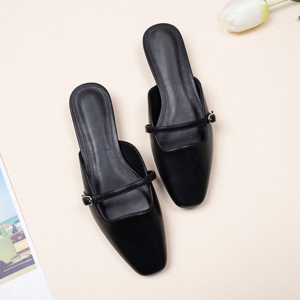 teahoo new summer fashion women sandals comfortable 1-3cm low-heeled women mules classic retro small square head casual shoes mu, Black
teahoo new summer fashion women sandals comfortable 1-3cm low-heeled women mules classic retro small square head casual shoes mu, Black