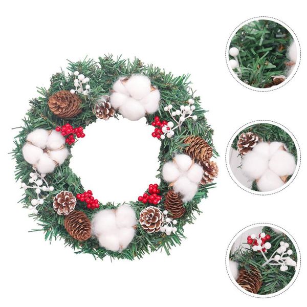 1pc garland artificial pvc reusable durable simulated creative wreath for wall christmas party indoor
1pc garland artificial pvc reusable durable simulated creative wreath for wall christmas party indoor