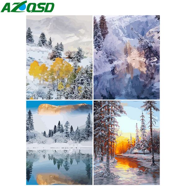 azqsd diy coloring by numbers winter landscape unique gift drawing on canvas oil painting by numbers tree home decoration
azqsd diy coloring by numbers winter landscape unique gift drawing on canvas oil painting by numbers tree home decoration