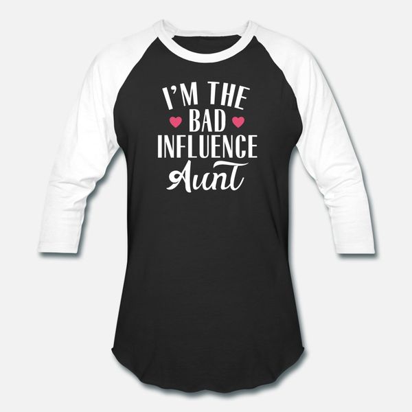 bad influence aunt t shirt men printing short sleeve size s-3xl leisure gift fashion summer style family shirt
bad influence aunt t shirt men printing short sleeve size s-3xl leisure gift fashion summer style family shirt