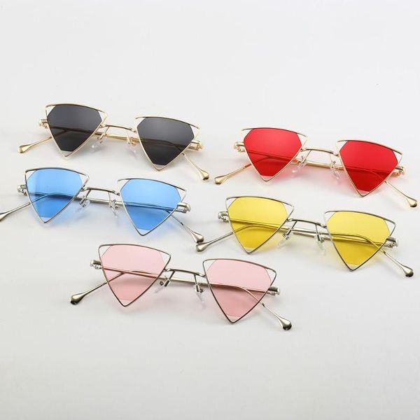 cat eye sunglasses women men vintage brand designer triangle sun glasses male female shades black red eyewear uv400, White;black
cat eye sunglasses women men vintage brand designer triangle sun glasses male female shades black red eyewear uv400, White;black