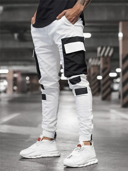 casual mens designer sports pants pocket patchwork autumn man pencil pants skateboard men drawstring trousers fashion sweatpants, Black
casual mens designer sports pants pocket patchwork autumn man pencil pants skateboard men drawstring trousers fashion sweatpants, Black