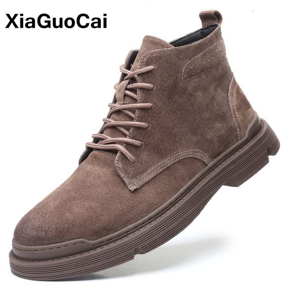 autumn winter men ankle boots high vintage man shoes with fur lace up round toe tactical army boots retro footwear, Black
autumn winter men ankle boots high vintage man shoes with fur lace up round toe tactical army boots retro footwear, Black