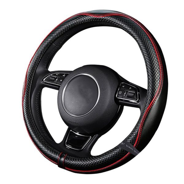 embossed leather car steering wheel cover anti-slip breathable sweat absorption 270e
embossed leather car steering wheel cover anti-slip breathable sweat absorption 270e