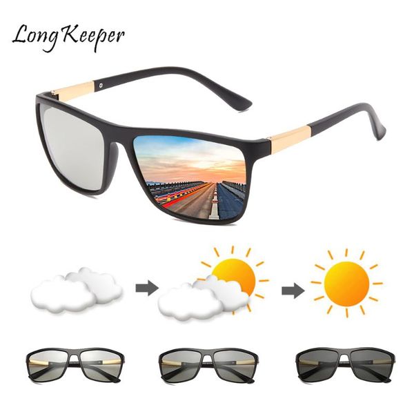 vintage pchromic sunglasses men polarized driving chameleon glasses male square change color sunglasses women eyewear, White;black
vintage pchromic sunglasses men polarized driving chameleon glasses male square change color sunglasses women eyewear, White;black