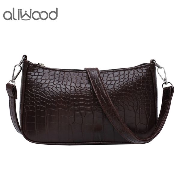 aliwood 2020 new style crocodile leather women shoulder bags simple elegant baguette bag armpit bag handbag bolsas
aliwood 2020 new style crocodile leather women shoulder bags simple elegant baguette bag armpit bag handbag bolsas