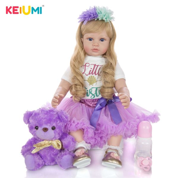 limited edition 24 inch reborn baby doll 60 cm silicone soft lifelike newborn purple princess dolls for child menina brinquedos y191211
limited edition 24 inch reborn baby doll 60 cm silicone soft lifelike newborn purple princess dolls for child menina brinquedos y191211