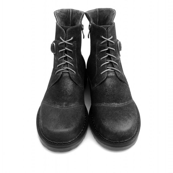fashion vintage mens nubuck cow suede ankle boots winter new warm round toe lace up zipper thick bottom male casual short boots, Black
fashion vintage mens nubuck cow suede ankle boots winter new warm round toe lace up zipper thick bottom male casual short boots, Black