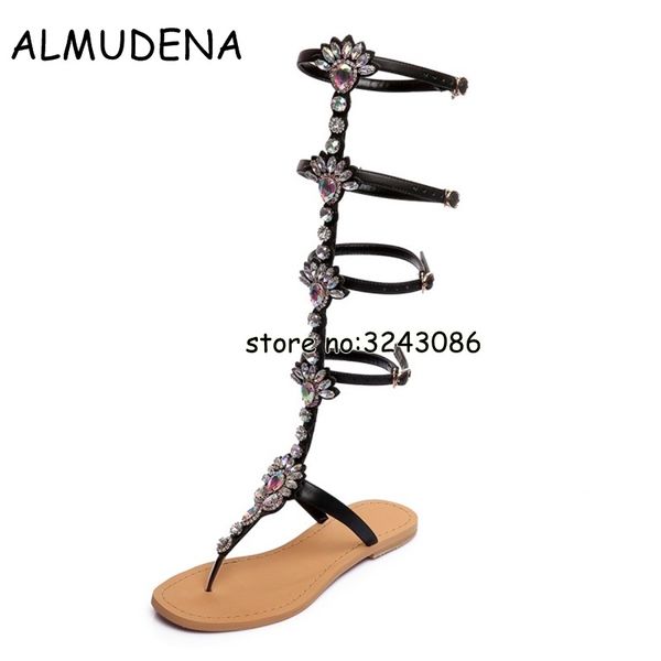богемия стиль lady knee high rhinestone sexy сандалии сапоги пряжки ремень кристалл вырезы лето сапоги туфли на высоких каблуках, Black
богемия стиль lady knee high rhinestone sexy сандалии сапоги пряжки ремень кристалл вырезы лето сапоги туфли на высоких каблуках, Black