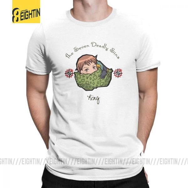 the seven deadly sins t-shirts chibi king t shirts cute crewneck pure cotton comic tees costume short sleeved mens big size
the seven deadly sins t-shirts chibi king t shirts cute crewneck pure cotton comic tees costume short sleeved mens big size