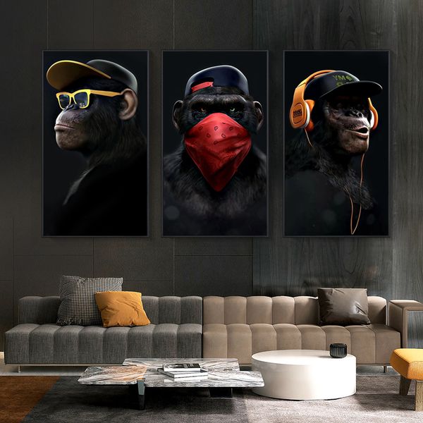 abstract modern glasses headphone music monkey large posters and prints wall art pictures canvas poster home decoration painting
abstract modern glasses headphone music monkey large posters and prints wall art pictures canvas poster home decoration painting