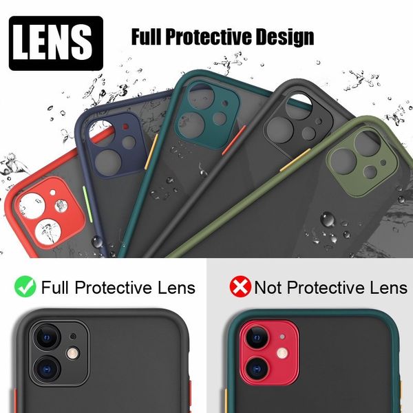 camera lens protection phone case for iphone 11 pro max xs x xr 6s 7 8 plus se 2020 luxury transparent matte pc cover hard shell cases
camera lens protection phone case for iphone 11 pro max xs x xr 6s 7 8 plus se 2020 luxury transparent matte pc cover hard shell cases