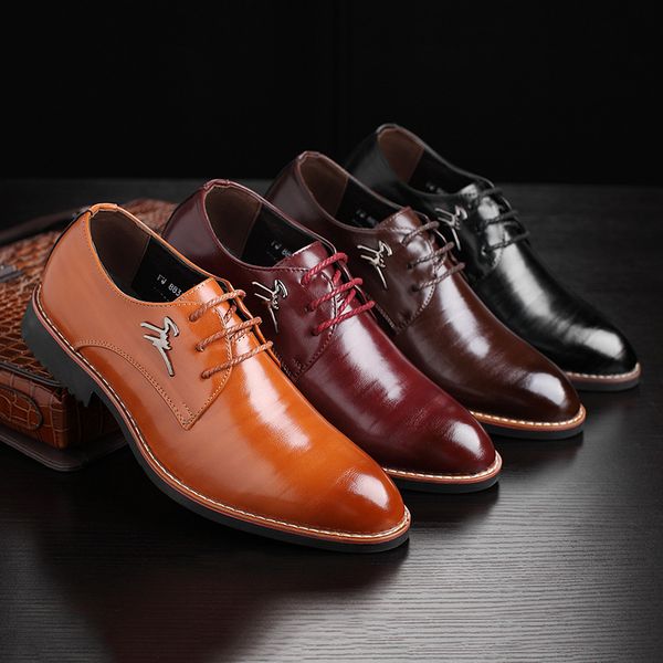 dress shoes mens leather formal wedding men rubber office male fashion men-shoes flats men's sneakers tenis, Black
dress shoes mens leather formal wedding men rubber office male fashion men-shoes flats men's sneakers tenis, Black