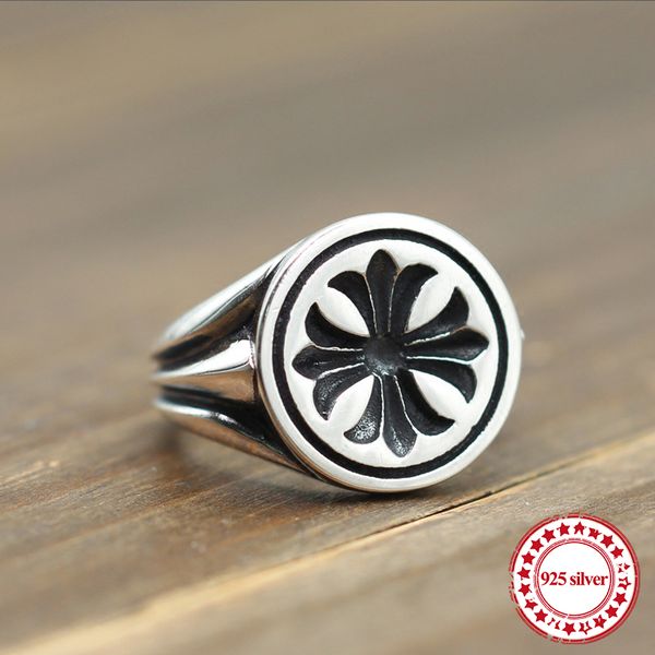 s925 sterling silver men's ring personalized punk style fashion nightclub couple jewelry hollow cross shape send a gift of lover
s925 sterling silver men's ring personalized punk style fashion nightclub couple jewelry hollow cross shape send a gift of lover