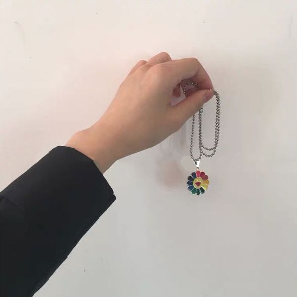 stainless steel colorful rainbow sunflower necklace women 2020 harajuku street punk bead chain choker christmas gifts, Silver
stainless steel colorful rainbow sunflower necklace women 2020 harajuku street punk bead chain choker christmas gifts, Silver