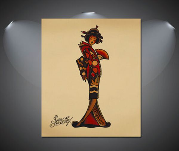 sailor jerry geisha tattoo vintage large paintings home decor oil painting on canvas wall art canvas pictures wall decor 200904
sailor jerry geisha tattoo vintage large paintings home decor oil painting on canvas wall art canvas pictures wall decor 200904