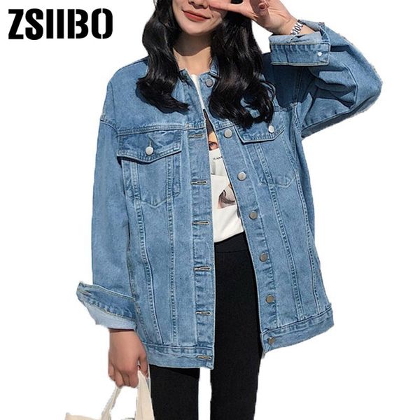 new women's jacket jacket for women loose casual blue women coats female outwear denim feminine coat jean mujer chaqueta female, Black;brown
new women's jacket jacket for women loose casual blue women coats female outwear denim feminine coat jean mujer chaqueta female, Black;brown