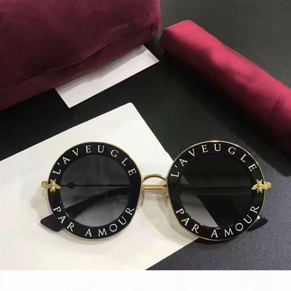 0113 round sunglasses black gold w grey gradient 0113 s luxury designer sunglasses for women new with box, White;black
0113 round sunglasses black gold w grey gradient 0113 s luxury designer sunglasses for women new with box, White;black