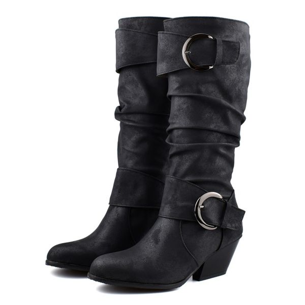 blxqpyt fashion new big size 34-48 winter knee high boots women high heels riding quality warm ladies botas mujer 578-2, Black
blxqpyt fashion new big size 34-48 winter knee high boots women high heels riding quality warm ladies botas mujer 578-2, Black