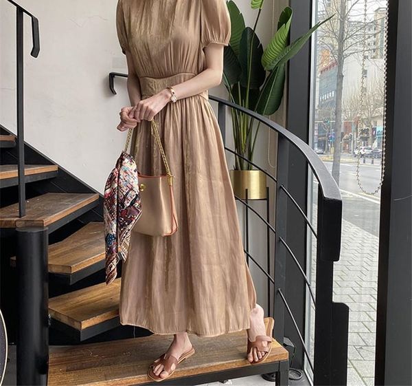 women elegant long dress summer 2020 vintage champagne short sleeve o-neck dresses personalized cozy dress new002, Black;gray
women elegant long dress summer 2020 vintage champagne short sleeve o-neck dresses personalized cozy dress new002, Black;gray