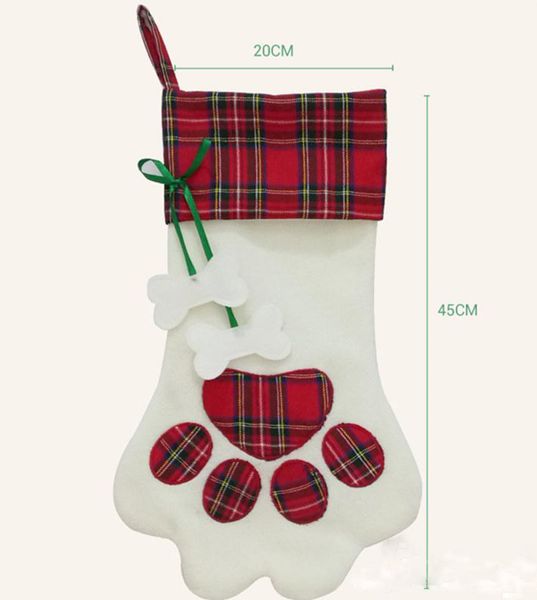 dog x-mas christmas animal paw ornaments stocking gift tree xmas new 1pcs arrival 2018 stockings bag bag plaid candy sale powerstore2012 bd
dog x-mas christmas animal paw ornaments stocking gift tree xmas new 1pcs arrival 2018 stockings bag bag plaid candy sale powerstore2012 bd