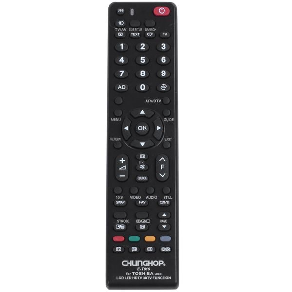 chunghop lcd led hdtv remote control for toshiba e-t919 television 
chunghop lcd led hdtv remote control for toshiba e-t919 television