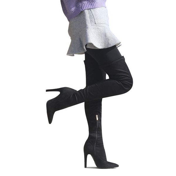 women over the knee boots autumn winter high heels pointed toe ladies shoes black red stiletto thigh high long boots botas mujer
women over the knee boots autumn winter high heels pointed toe ladies shoes black red stiletto thigh high long boots botas mujer