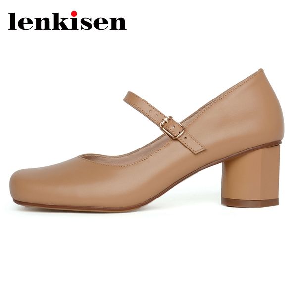lenkisen 2020 autumn new arrival genuine leather round toe high heels mary janes beauty lady streetwear fashion women pumps l01, Black
lenkisen 2020 autumn new arrival genuine leather round toe high heels mary janes beauty lady streetwear fashion women pumps l01, Black