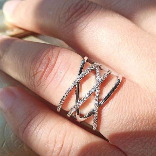 multi layers criss cross open ring adjustable new fashion jewelry rings for women bijoux, Golden;silver
multi layers criss cross open ring adjustable new fashion jewelry rings for women bijoux, Golden;silver