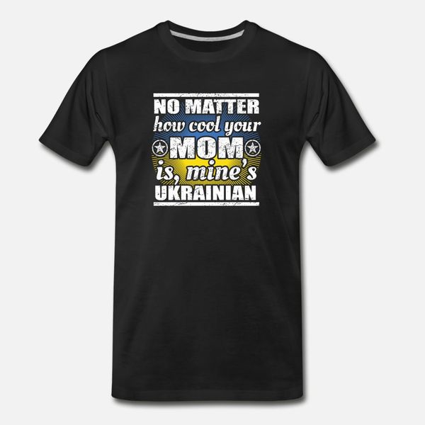 no matter mom cool mutter gift ukraine png t shirt men knitted cotton round collar cool loose casual summer letter shirt, White;black