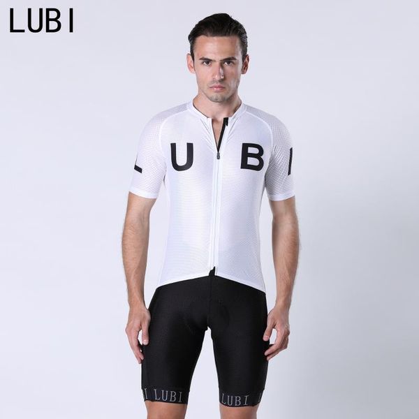 lubi cycling jersey set men bib shorts kit suit sport clothing summer road clothes wear bike italian high fabric and sponge pad, Black;blue
lubi cycling jersey set men bib shorts kit suit sport clothing summer road clothes wear bike italian high fabric and sponge pad, Black;blue