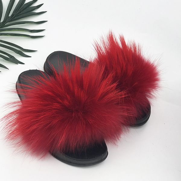 multicolor new real fur slipper spring summer slide fashion lady shoes, Black
multicolor new real fur slipper spring summer slide fashion lady shoes, Black