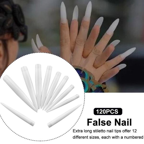 120pcs diy manicure extra long false nail art display 12 sizes french salon natural sharp ending tips tool home half cover, Red;gold
120pcs diy manicure extra long false nail art display 12 sizes french salon natural sharp ending tips tool home half cover, Red;gold