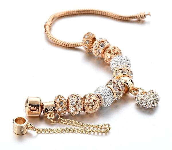luxury crystal heart charm bracelets&bangles gold bracelets for women jewellery pulseira feminina bracelet3a, Golden;silver
luxury crystal heart charm bracelets&bangles gold bracelets for women jewellery pulseira feminina bracelet3a, Golden;silver