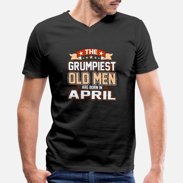 the grumpiest old men are born in april t shirt men customized short sleeve s-3xl fit cute comical summer cool shirt
the grumpiest old men are born in april t shirt men customized short sleeve s-3xl fit cute comical summer cool shirt