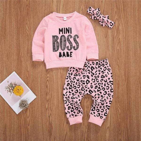 2020 autumn spring little girl sweatshirt+trousers+bow hair accessories pink leopard print elastic waist thread closing clothing, White
2020 autumn spring little girl sweatshirt+trousers+bow hair accessories pink leopard print elastic waist thread closing clothing, White
