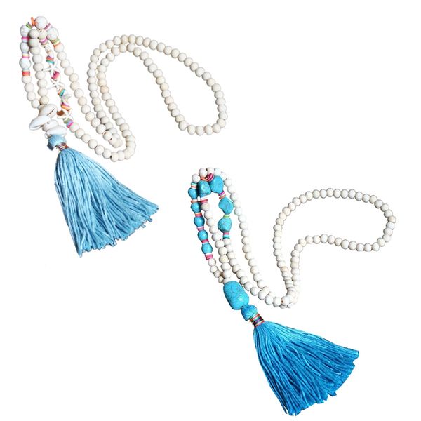 new colorful tassel pendant necklace multi-shaped stone wooden beads jewelry necklace gift, Silver
new colorful tassel pendant necklace multi-shaped stone wooden beads jewelry necklace gift, Silver