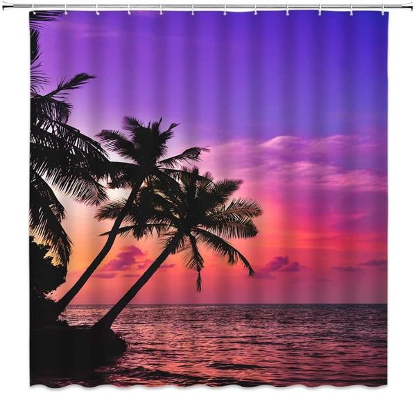 Plant Shower Curtain Palm Trees By The Sea At Dusk Decor Shower Curtain Set Bathroom Decor Waterproof
Plant Shower Curtain Palm Trees By The Sea At Dusk Decor Shower Curtain Set Bathroom Decor Waterproof